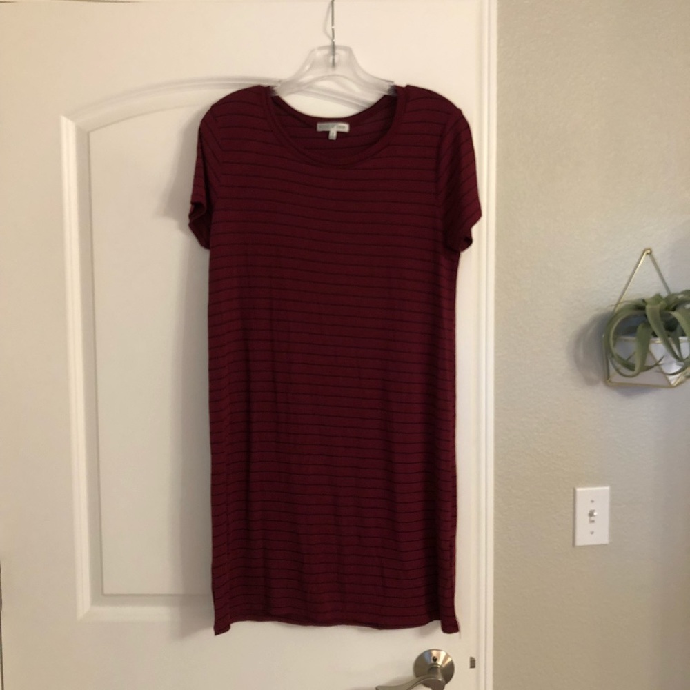 Striped t-shirt Dress